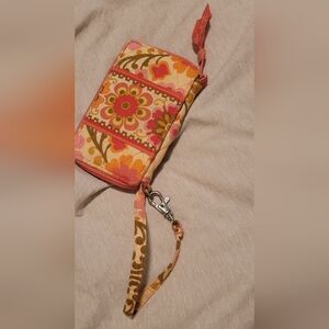 Floral Wristlet Wallet